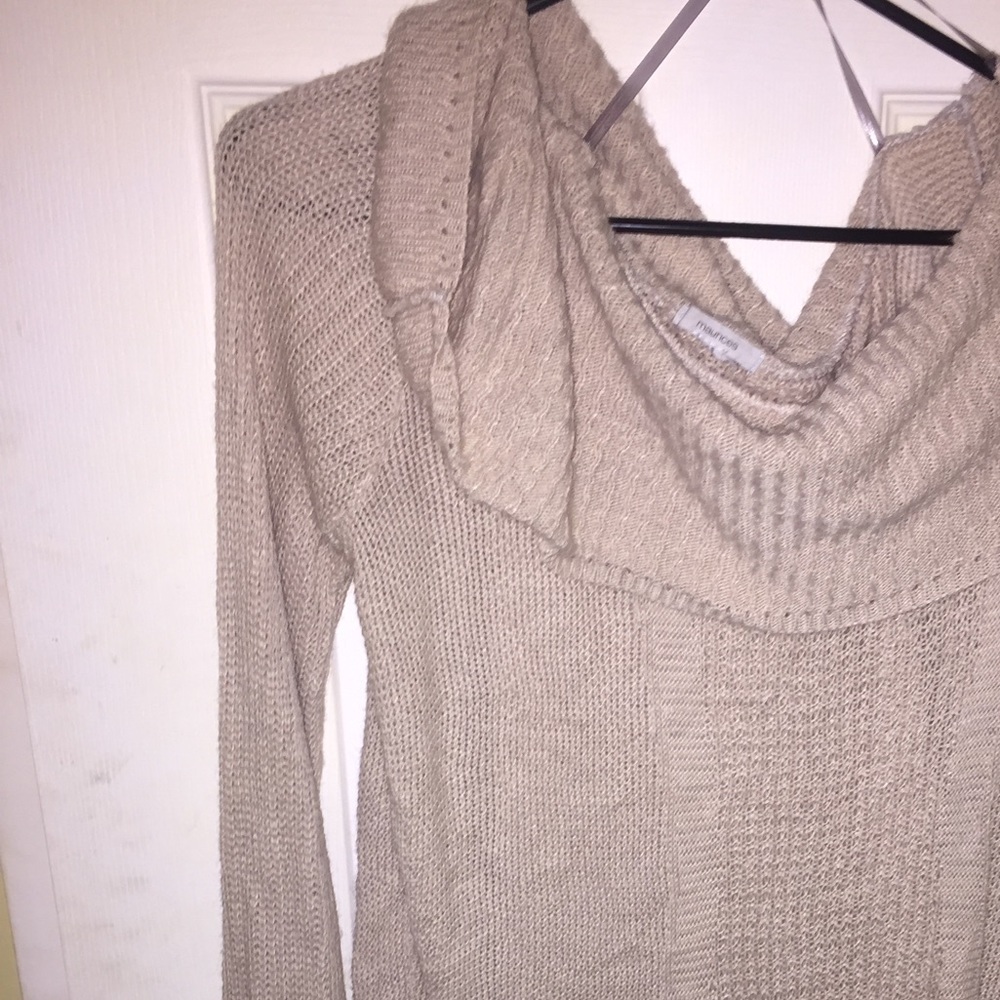 Tan sweater